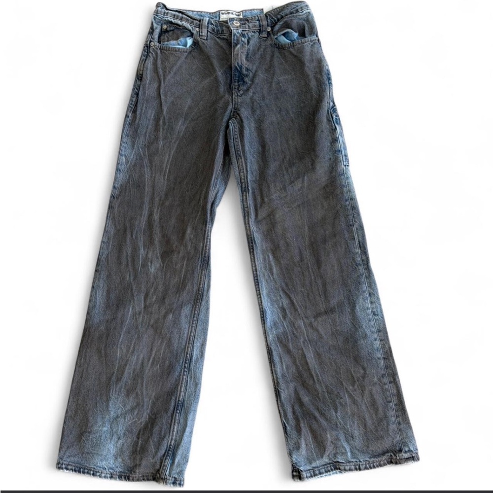 Free People We The Free Tinsley Baggy Straight Leg Jeans 27